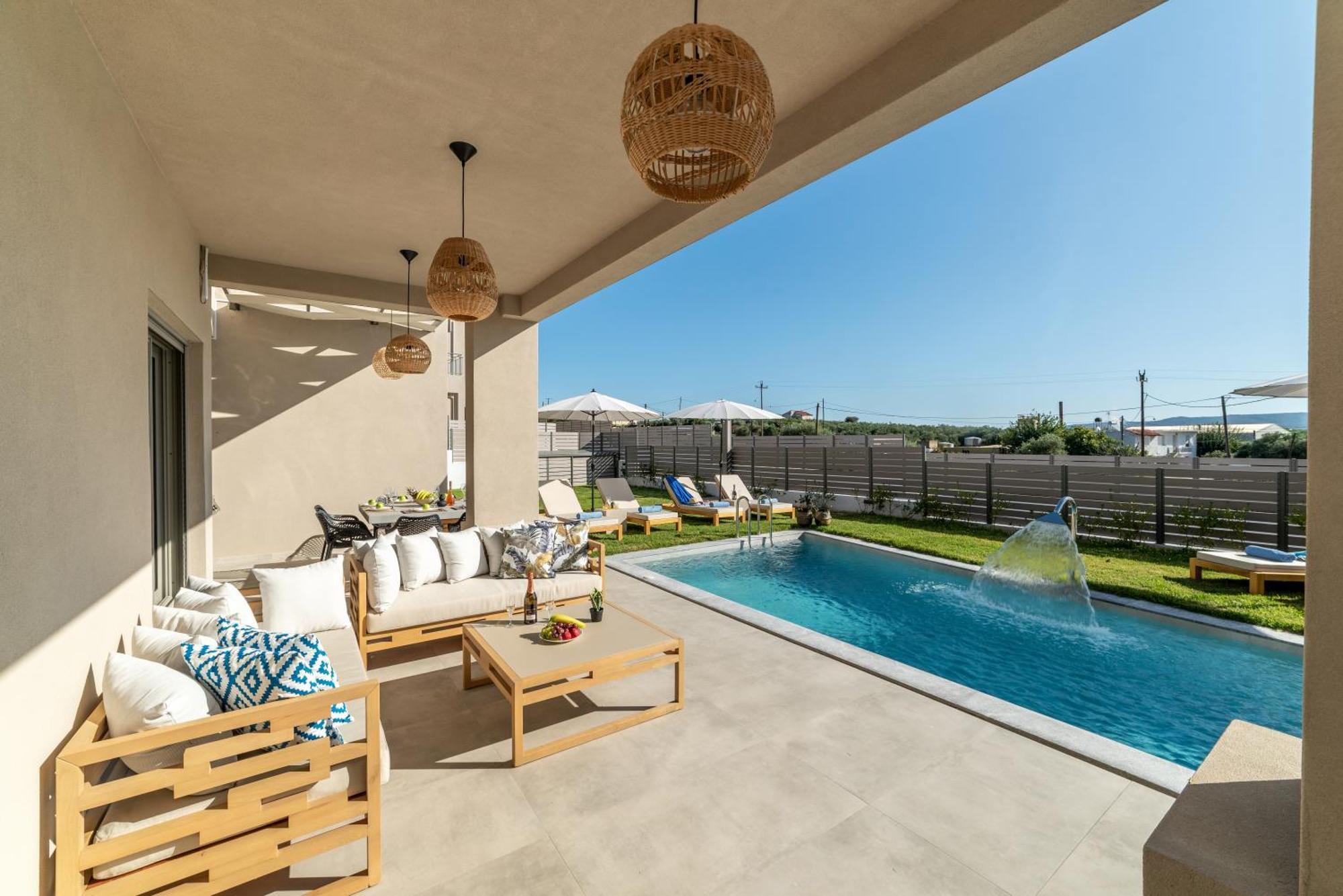 Ks Luxury Villas Heated Pools Georgioupoli Exteriör bild