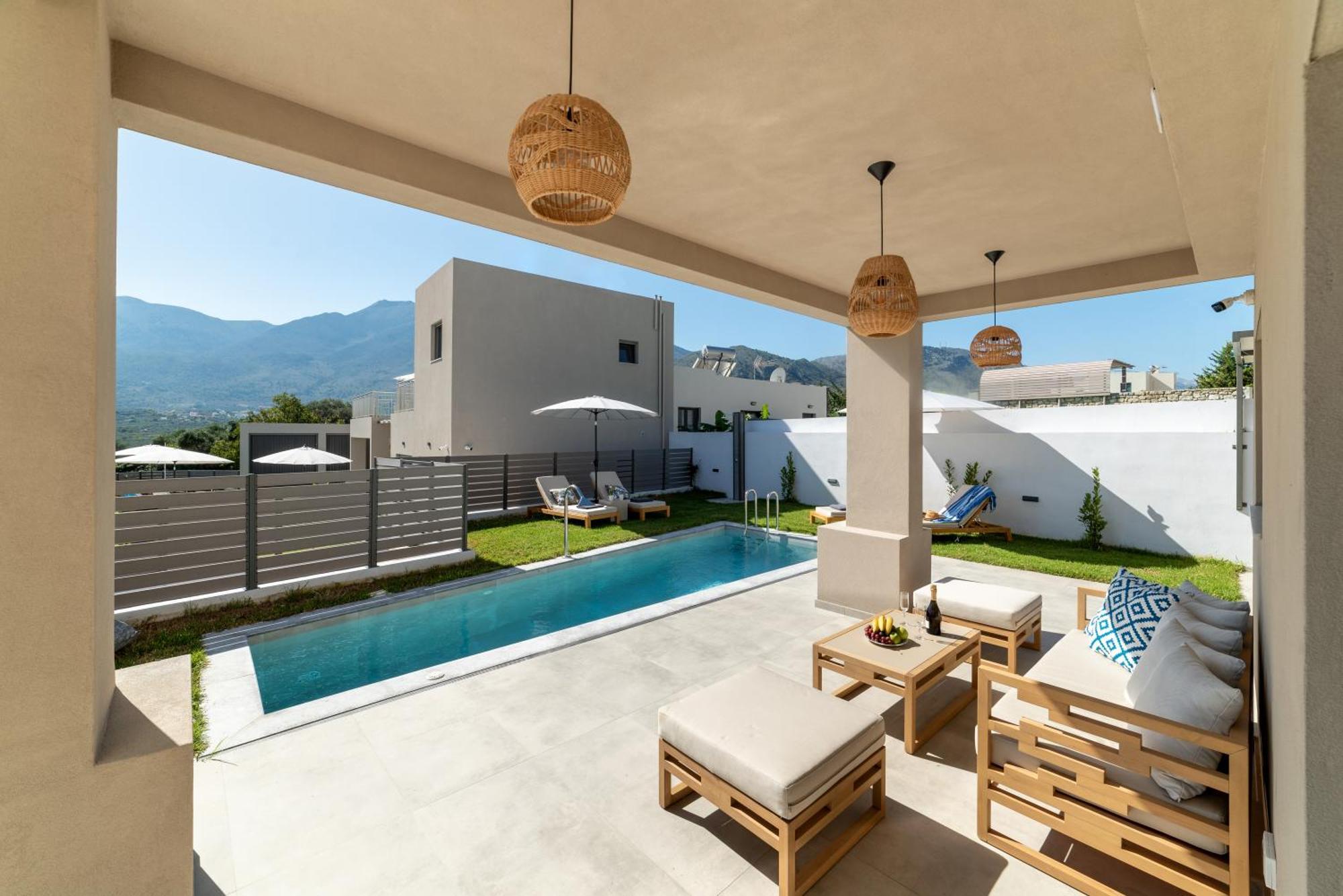 Ks Luxury Villas Heated Pools Georgioupoli Exteriör bild