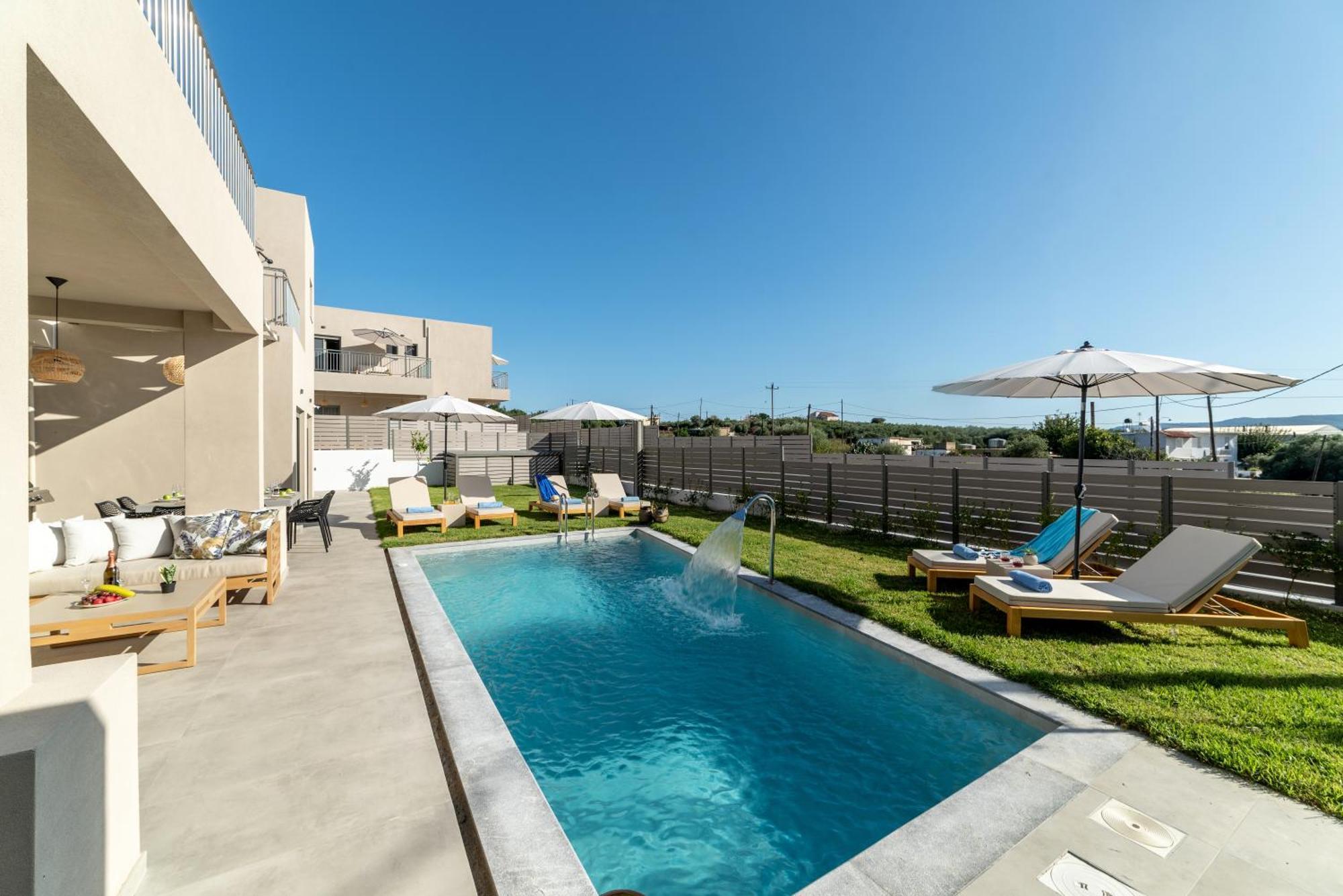Ks Luxury Villas Heated Pools Georgioupoli Exteriör bild