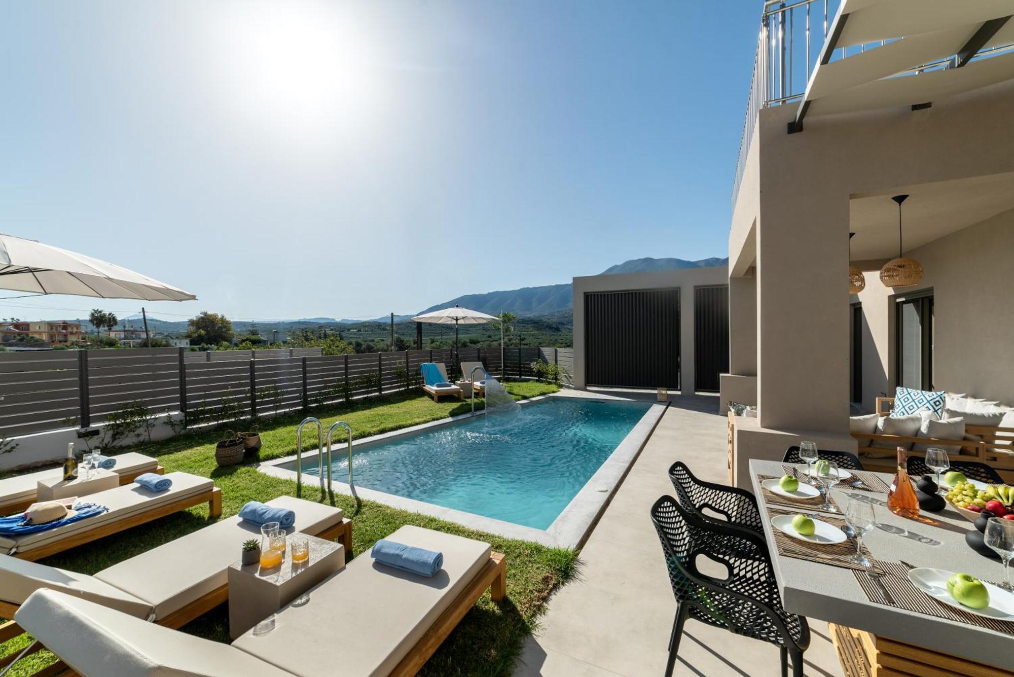 Ks Luxury Villas Heated Pools Georgioupoli Exteriör bild